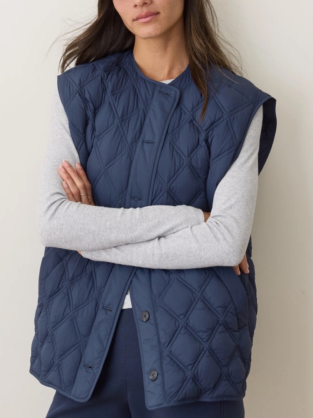 Marine Layer Marina Quilted Vest
